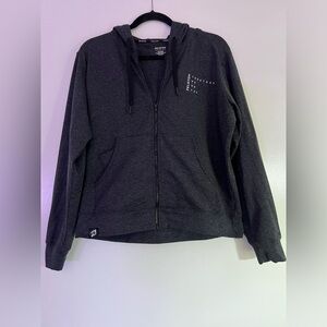 Peloton Zip Up Size M Dark Gray Women’s Hoodie